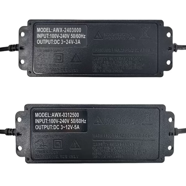 Customizable Safe Power Adapter: PC + ABS Material + 2-Year Warranty Assurance - Image 5