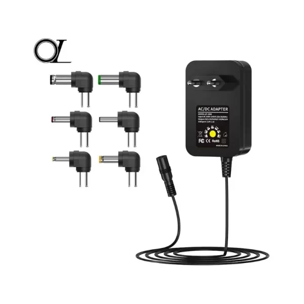 Multi-scenario Adaptable Power Adapter! 6 Adapters + Dual Power, Efficient, Durable with 2-year Warranty - Image 2