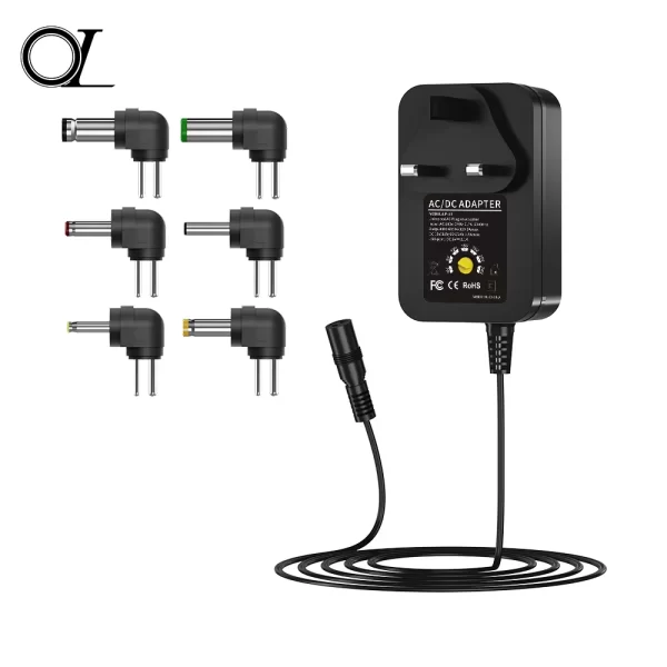 41W High-efficiency Power Adapter! 6 Adapters + Wide Voltage, Durable and Reliable with 2-year Warranty - Image 3