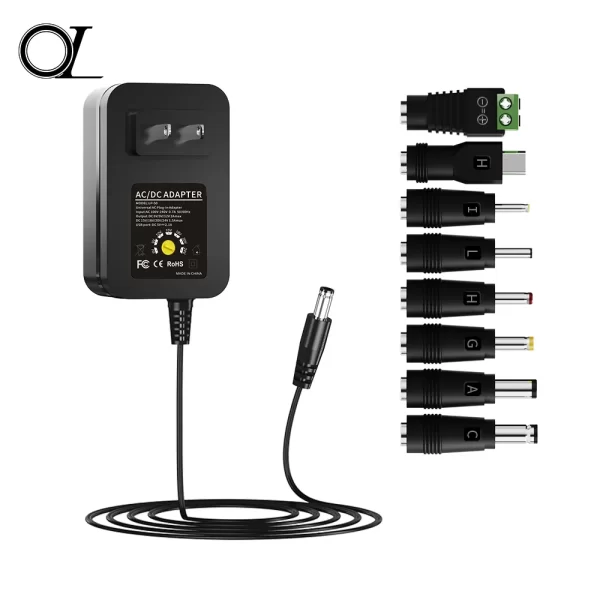 41W All-round Power Adapter! 8 Adapters + Wide Voltage, Efficient, Durable with 2-year Warranty
