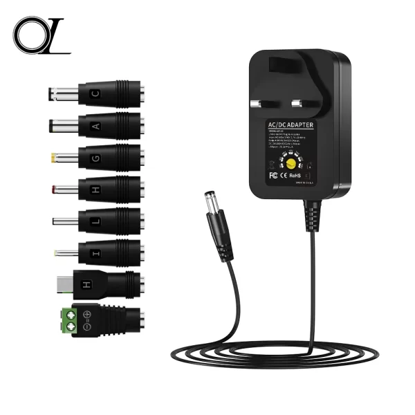 41W All-round Power Adapter! 8 Adapters + Wide Voltage, Efficient, Durable with 2-year Warranty - Image 2