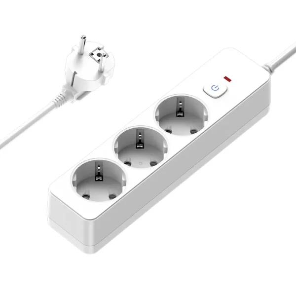 3500W Multifunctional Home Socket: EU Plug, 3 AC Design, Suitable for Residential & General Use - Image 2