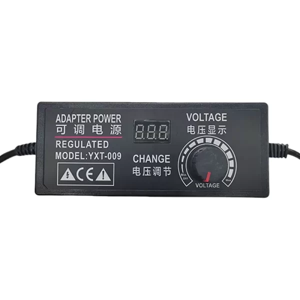 OL Adjustable Power Adapter: 100–240V Input, 9–36V 3A Output, 27–110W Power, Multiple Plug Standards, for Notebooks - Image 3