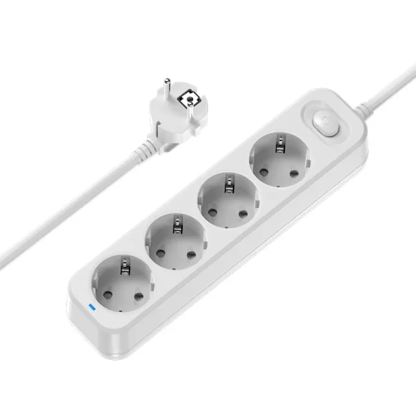 High-Power Multifunctional Home Socket: 2500W–3000W, EU Plug, Suitable for Multiple Devices