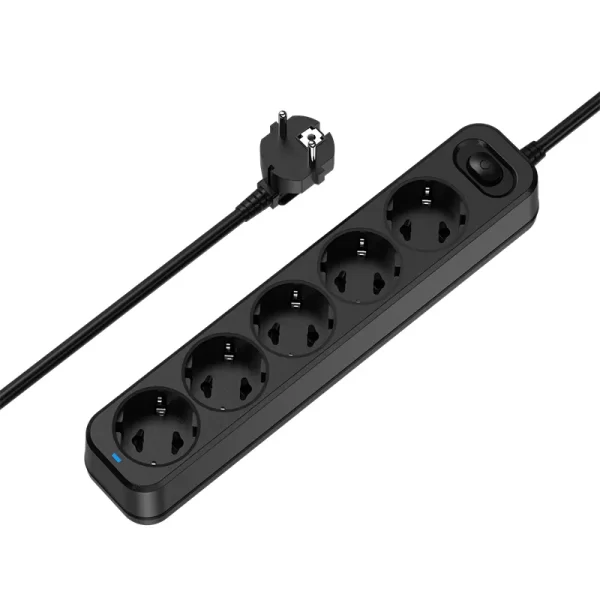 High-Power Home Socket: 2500W–3000W, 5 AC Design, Compatible with Multiple Devices