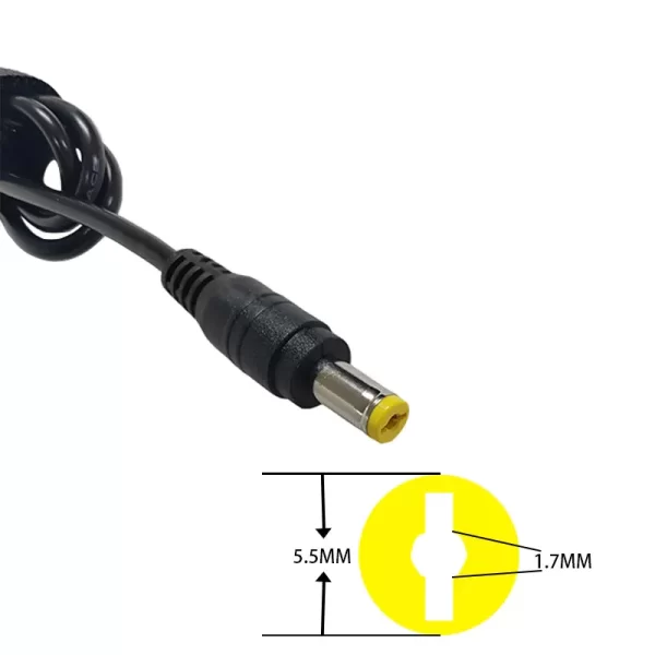 HP Laptop Adapter: 100–240V Wide Voltage Input, 19V 4.74A Output, 90W Power, Voltage Regulation & Multiple Protections - Image 2