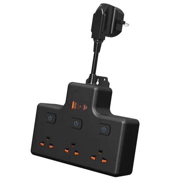 Dual Adaptation for Home and Daily Use! 3500W Socket with 3 AC Layout + Smart Fast Charging, More Efficient and Convenient - Image 2