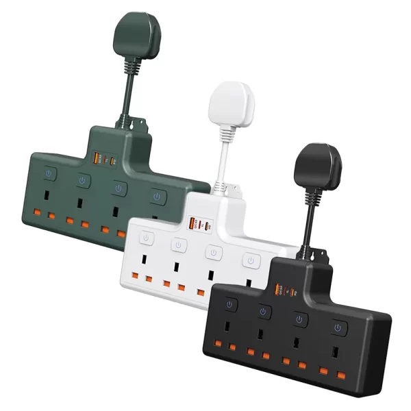 3500W All-round Home Socket: 4 AC Sockets + Multiple USB Fast Charging, Preferred Choice for Residential and General Scenarios Power Use - Image 4