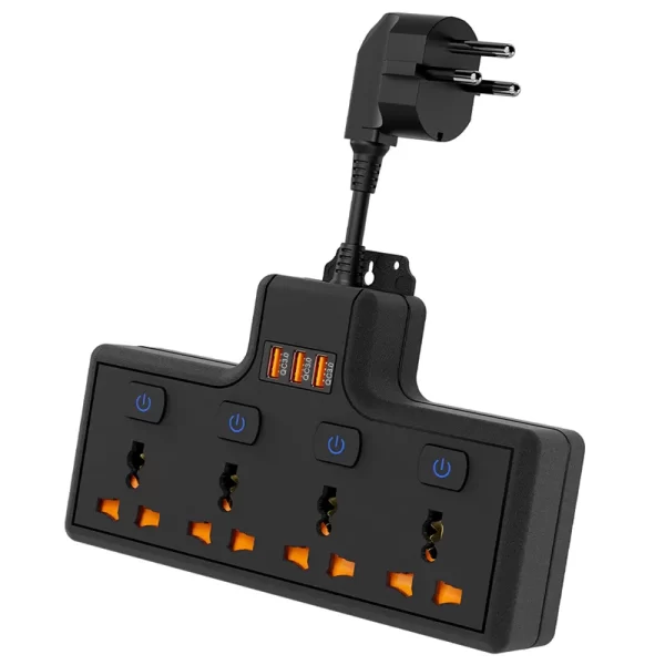 High-quality Home Socket: Wide Voltage, High Power, and Convenient Fast Charging with Multiple Ports - Image 2