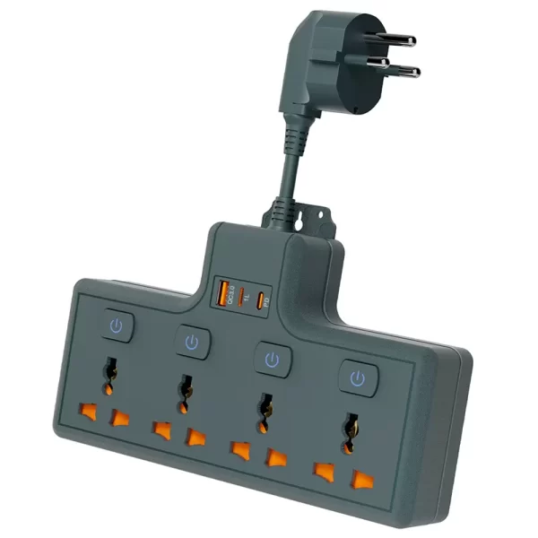 Practical Home Socket: Fast Charging Ports + Multiple Protections, Making Power Use More Reassuring