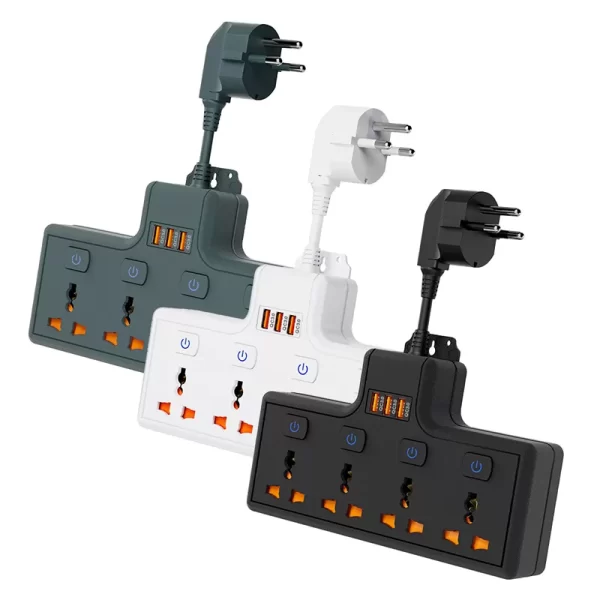 High-quality Home Socket: Wide Voltage, High Power, and Convenient Fast Charging with Multiple Ports - Image 4