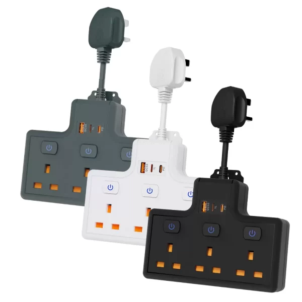 3500W All-round Home Socket: 3 AC Sockets + Multiple USB Ports, Preferred for Residential and General Scenarios - Image 4