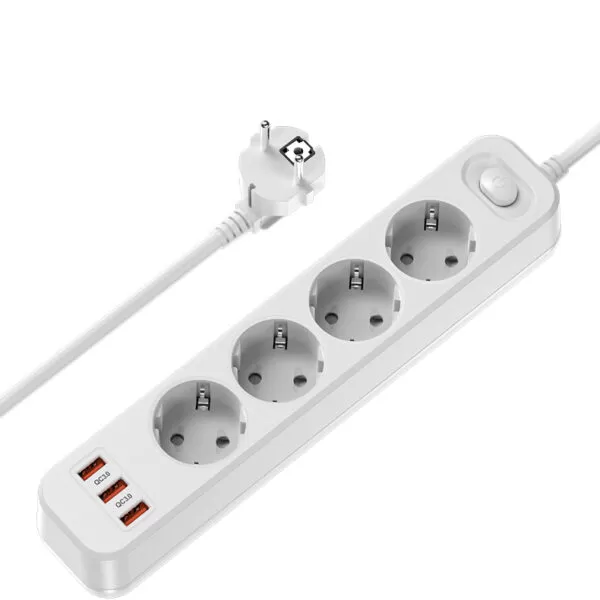 2500W High - power Power Strip, an Optimal Choice for Multifunctional and Safe Power Use