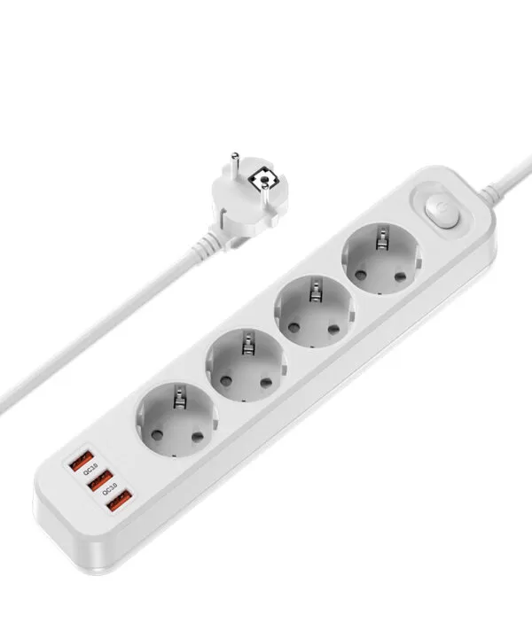 2500W High - power Power Strip, an Optimal Choice for Multifunctional and Safe Power Use
