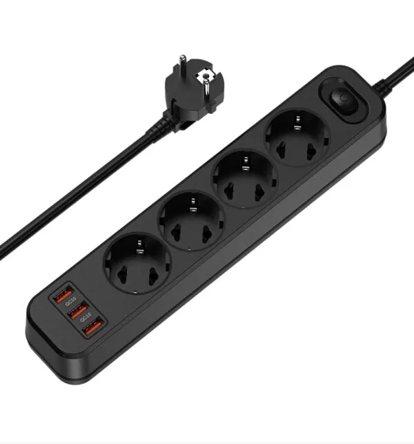 2500W High - power Power Strip, an Optimal Choice for Multifunctional and Safe Power Use - Image 2