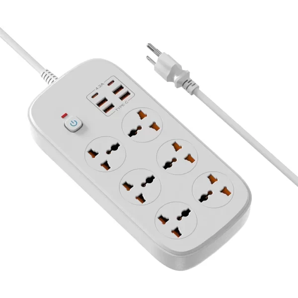 16A High - load & 3500W Efficient Multiple Fast - charging Customizable Power Strip